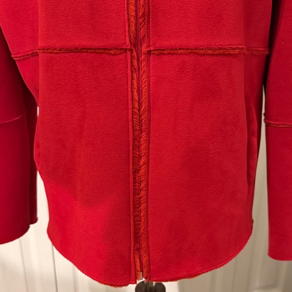 Emma James a Liz Claiborne Vibrant Red Jacket Size S
